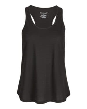 BLACK Boxercraft BW2502 women's essential racerback tank top