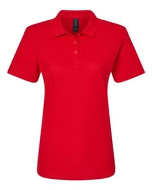 Gildan 64800L softstyle women's pique polo