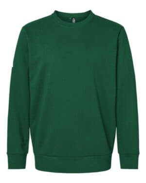 COLLEGIATE GREEN Adidas A434 fleece crewneck sweatshirt