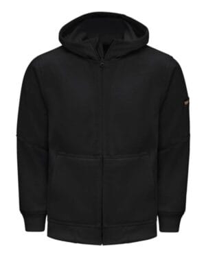 BLACK Red kap HJ10 performance hooded full-zip sweatshirt