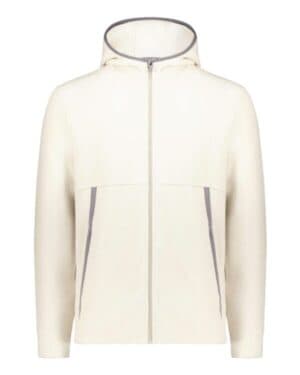OYSTER 6858 eco revive polar fleece hooded full-zip jacket