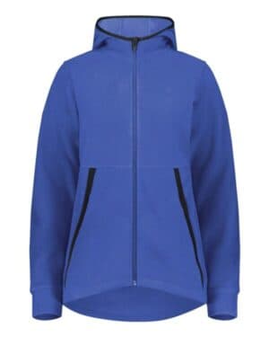 ROYAL 6860 eco revive women's polar fleece hooded full-zip jacket