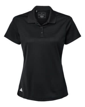BLACK Adidas A431 women's basic sport polo