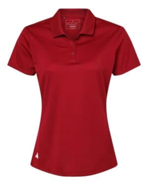 POWER RED Adidas A431 women's basic sport polo