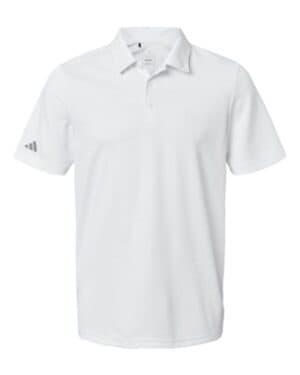 WHITE Adidas A580 micro pique polo