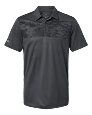 GREY SIX Adidas A585 camo chest print polo