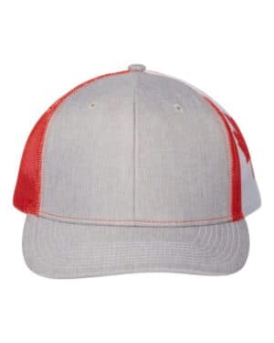 HEATHER GREY/ CANADA FLAG Kati S700M printed mesh trucker cap