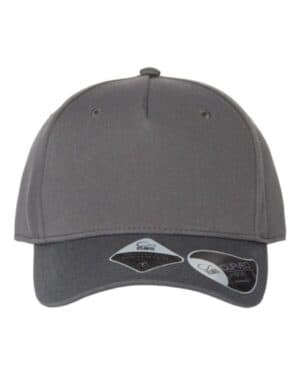 DARK GREY Atlantis headwear FIJI sustainable five-panel cap