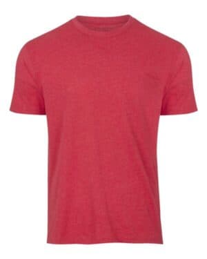 RED HEATHER Boxercraft BM2102 tri-blend t-shirt
