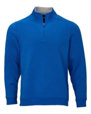 TRUE ROYAL Boxercraft BM5202 fleece quarter-zip pullover