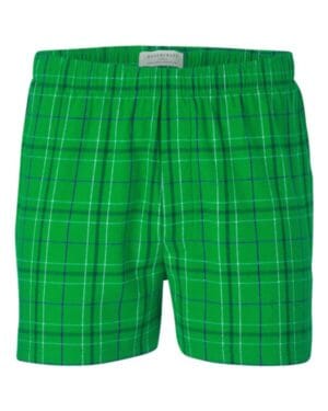 KELLY FIELD DAY PLAID Boxercraft BM6701 double brushed flannel boxers