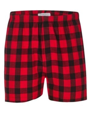 RED/ BLACK BUFFALO Boxercraft BM6701 double brushed flannel boxers