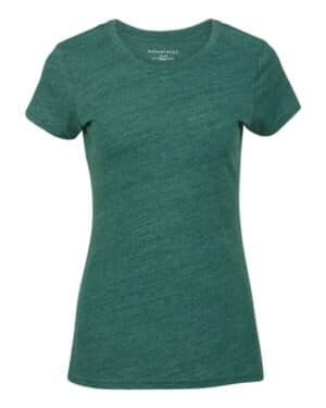 HUNTER HEATHER Boxercraft BW2101 women's tri-blend t-shirt