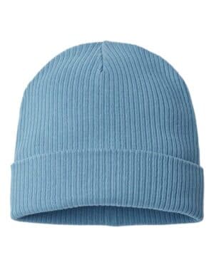 LIGHT AVIO BLUE Atlantis headwear NELSON sustainable cuffed beanie