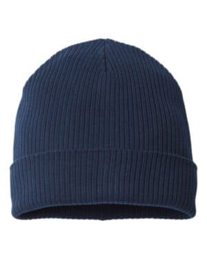 NAVY Atlantis headwear NELSON sustainable cuffed beanie