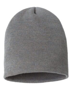 GREY Cap america SKN28 usa-made sustainable beanie