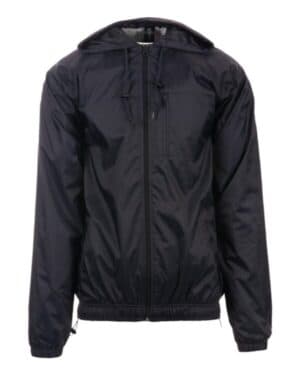 NAVY Burnside 9728 mentor hooded coach's jacket
