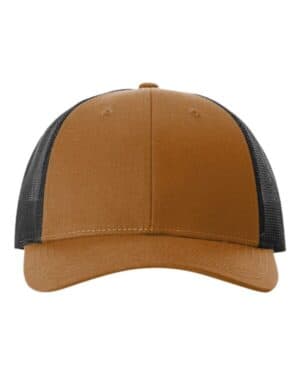 CARMEL/ BLACK Richardson 115 low pro trucker cap