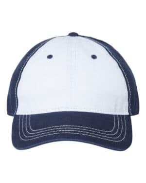 WHITE/ LIGHT NAVY i1002 Cap america I1002 relaxed golf dad hat