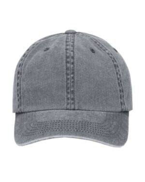 CHARCOAL Kastlfel 2094 rooney pigment dyed dad hat
