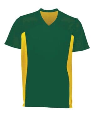 DARK GREEN/ GOLD Augusta sportswear 265 youth reversible flag football jersey