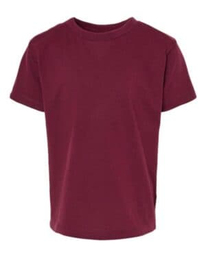 MAROON Bella canvas 3001T toddler jersey tee