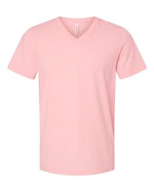 PINK Bella canvas 3005 jersey v-neck tee