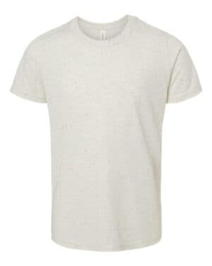 OATMEAL TRIBLEND Bella canvas 3413Y youth triblend tee