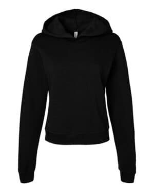BLACK Bella canvas 7519 women's classic hoodie