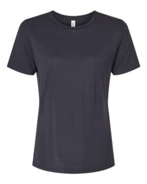 SOLID DARK GREY TRIBLEND Bella canvas 6413 womens relaxed fit triblend tee