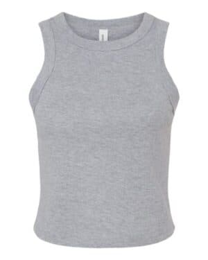 ATHLETIC HEATHER Bella canvas 1019 women's micro rib racer tank