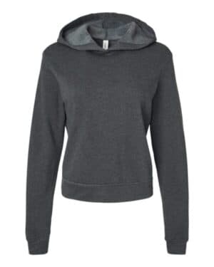 DARK GREY HEATHER Bella canvas 7519 women's classic hoodie