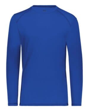 ROYAL Augusta sportswear 6845 super soft-spun poly long sleeve t-shirt