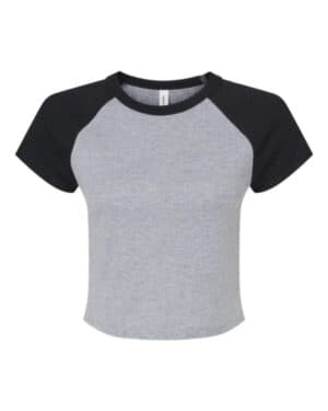 Bella canvas 1201 women's micro rib raglan baby tee