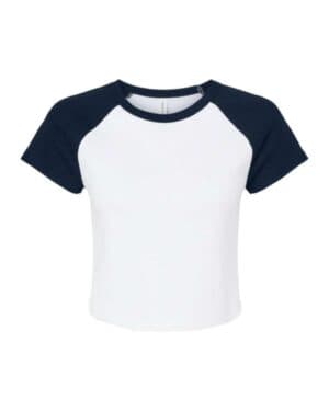 Bella canvas 1201 women's micro rib raglan baby tee