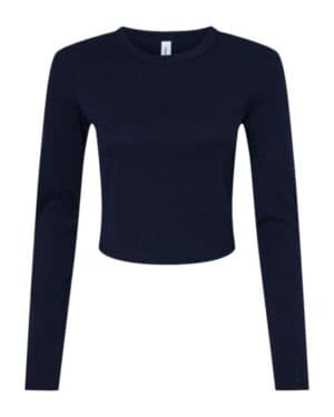 Bella canvas 1501 women's micro rib long sleeve baby tee