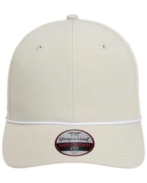 PUTTY/ WHITE Imperial 7054 the wingman cap