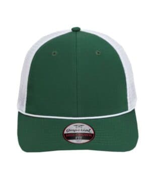 FOREST/ WHITE Imperial 7055 the night owl performance rope cap