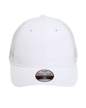 WHITE/ WHITE Imperial 7055 the night owl performance rope cap
