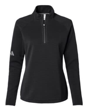 Adidas A589 women's spacer quarter-zip pullover