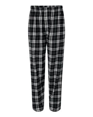 BLACK/ WHITE Boxercraft BM6624 harley flannel pants