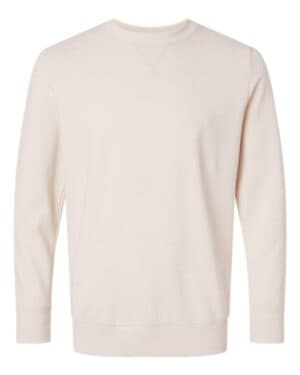 WASHED NATURAL Lat 6935 vintage wash fleece crewneck sweatshirt