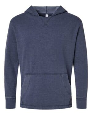 WASHED NAVY Lat 6936 vintage wash fleece hoodie