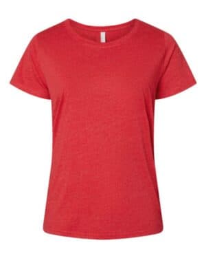 Lat 3816 curvy collection women's fine jersey tee