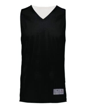 BLACK/ WHITE Augusta sportswear 162 youth reversible 20 jersey