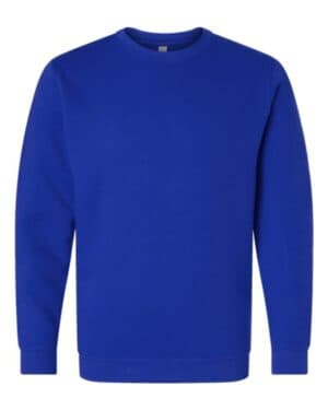 Lat 6925 elevated fleece crewneck sweatshirt