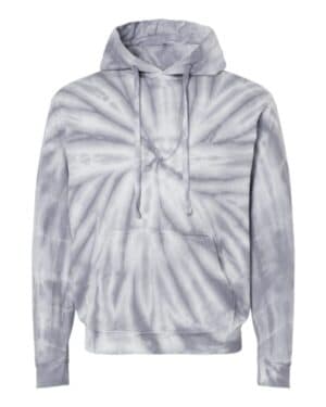 SILVER Dyenomite 854CY cyclone tie-dyed hooded sweatshirt