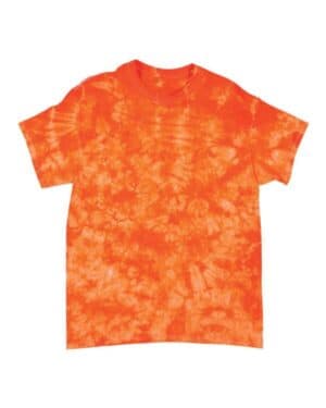 ORANGE Dyenomite 200CR crystal tie-dyed t-shirt