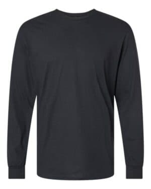PITCH BLACK Gildan 64440CVC softstyle cvc long sleeve t-shirt