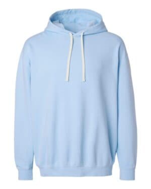 1467 garment-dyed lightweight fleece hooded sweatshirt